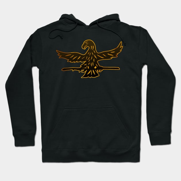 Ostia's Eagle Hoodie by Mosaicblues